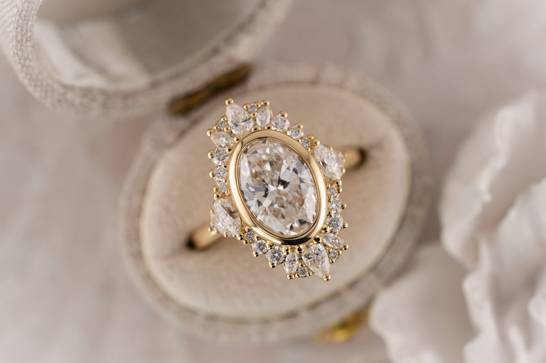 The Ethereal Ring | 2.75 CT Oval Diamond