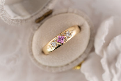 The Astral Ring | Princess Cut