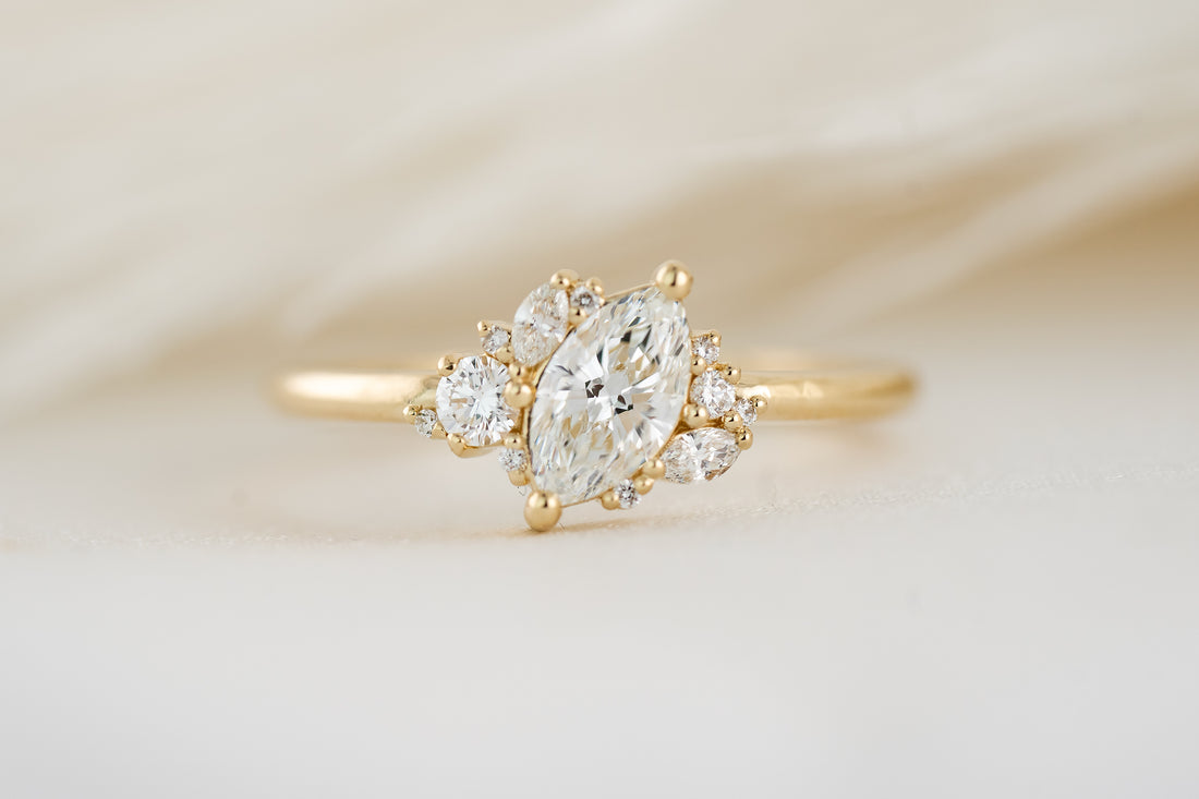 The Cosma Ring | Diamond - Lavender Creek Gems 