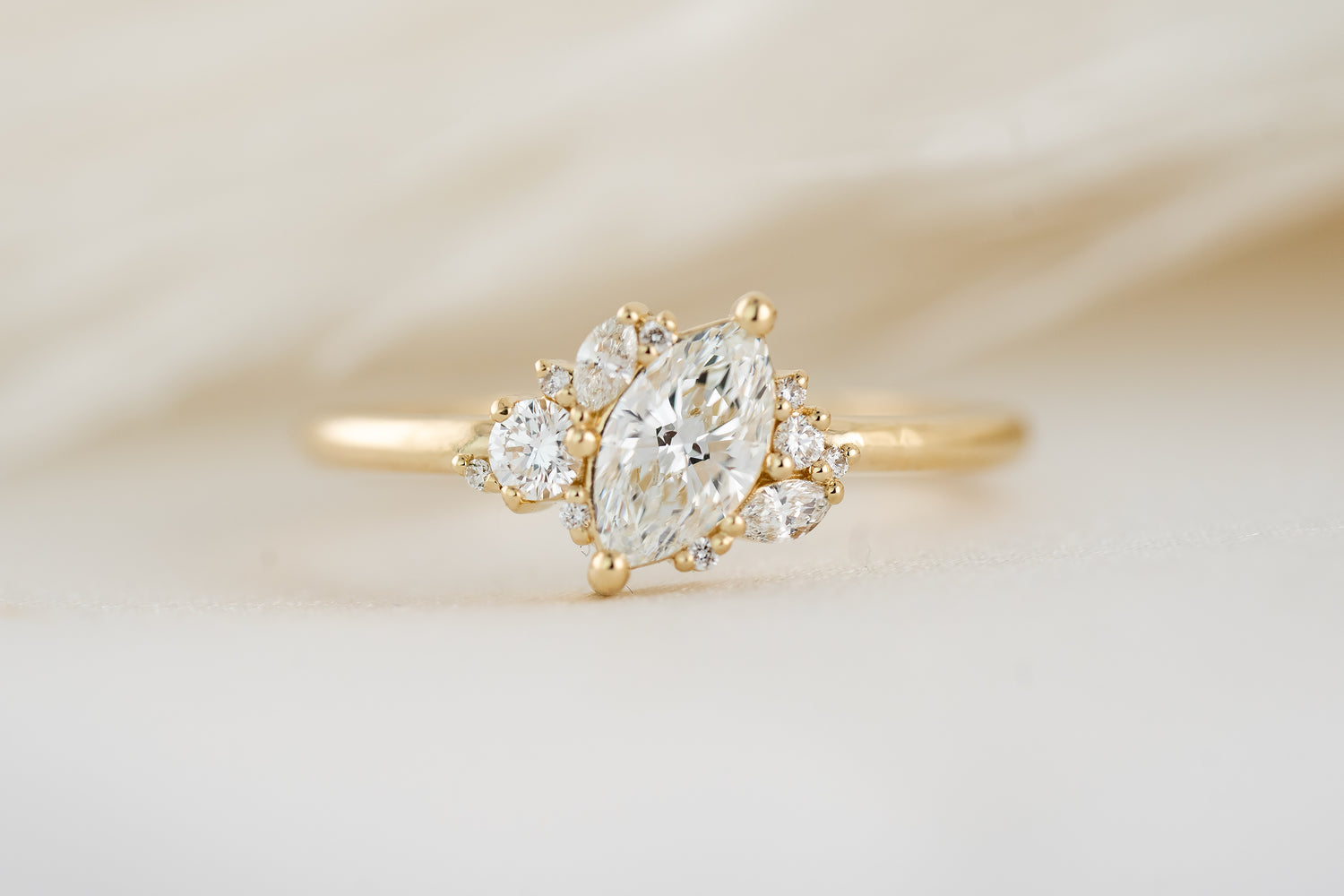 The Cosma Ring | Diamond - Lavender Creek Gems 