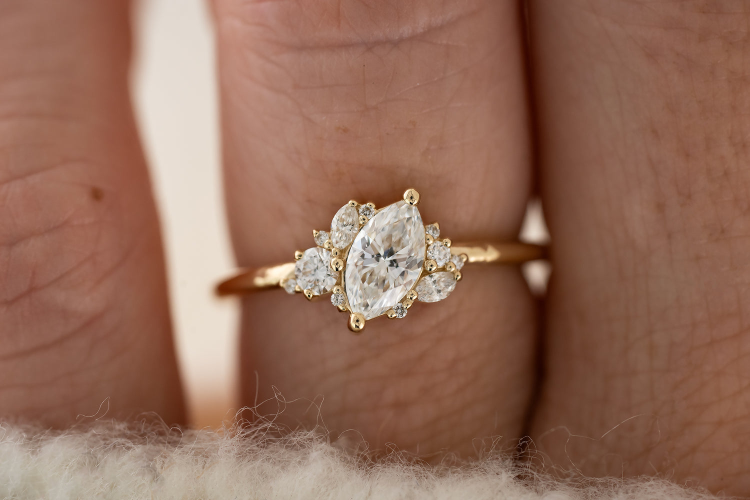 The Cosma Ring | Diamond - Lavender Creek Gems 