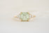 The Maeve Ring | 2.7 CT Square Starbrite™ Mint Green Tourmaline - Lavender Creek Gems 