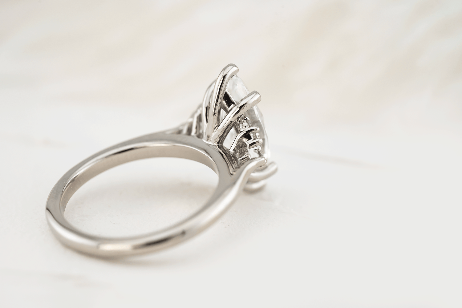 The Maren Ring | Marquise Diamond - Lavender Creek Gems 