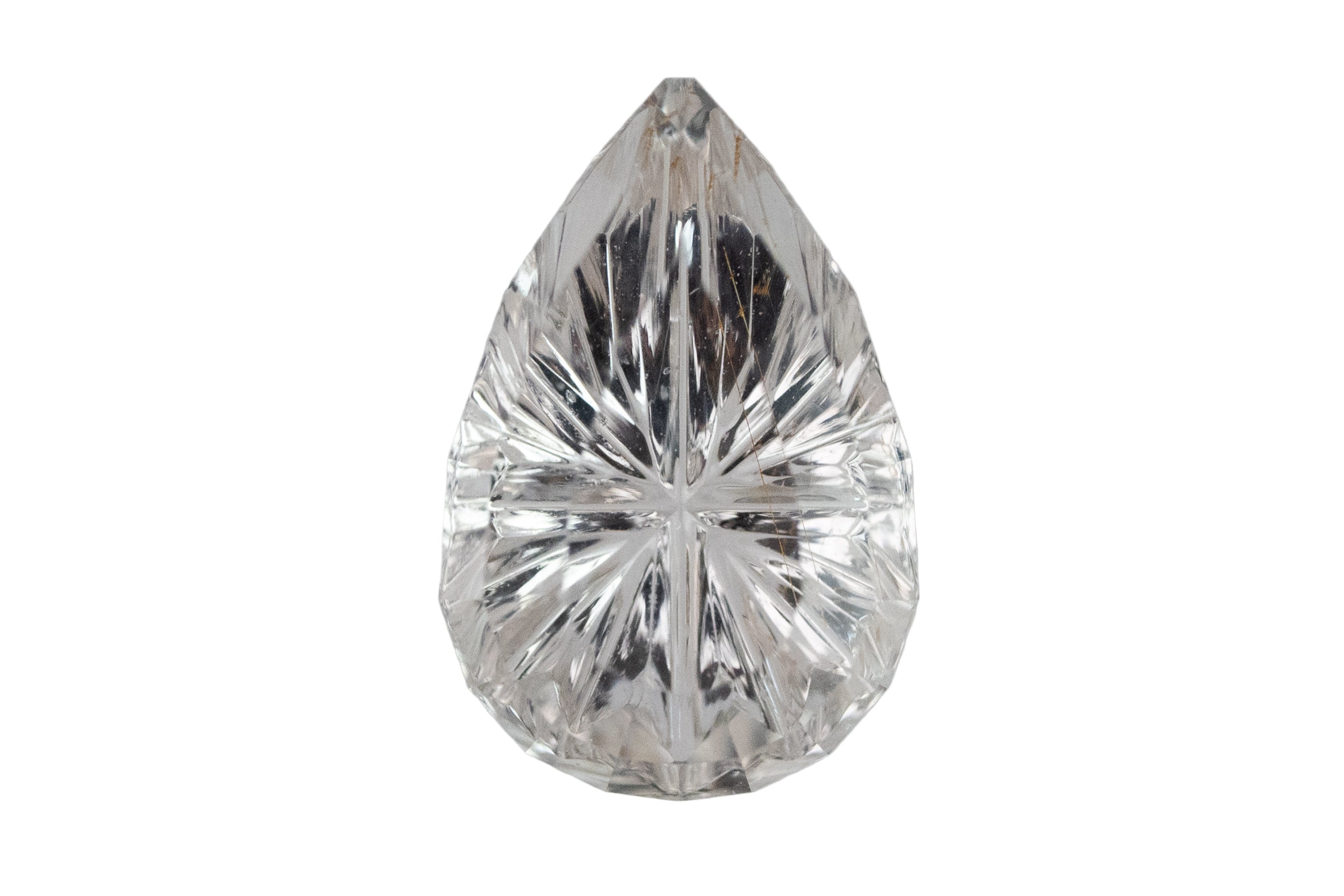 1.32 CT Pear Starbrite™ Cut White Sapphire