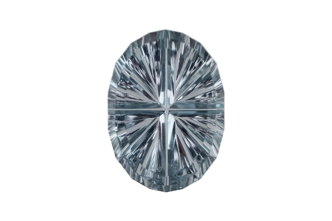 1.26 CT Oval Starbrite™ Cut Blue Montana Sapphire