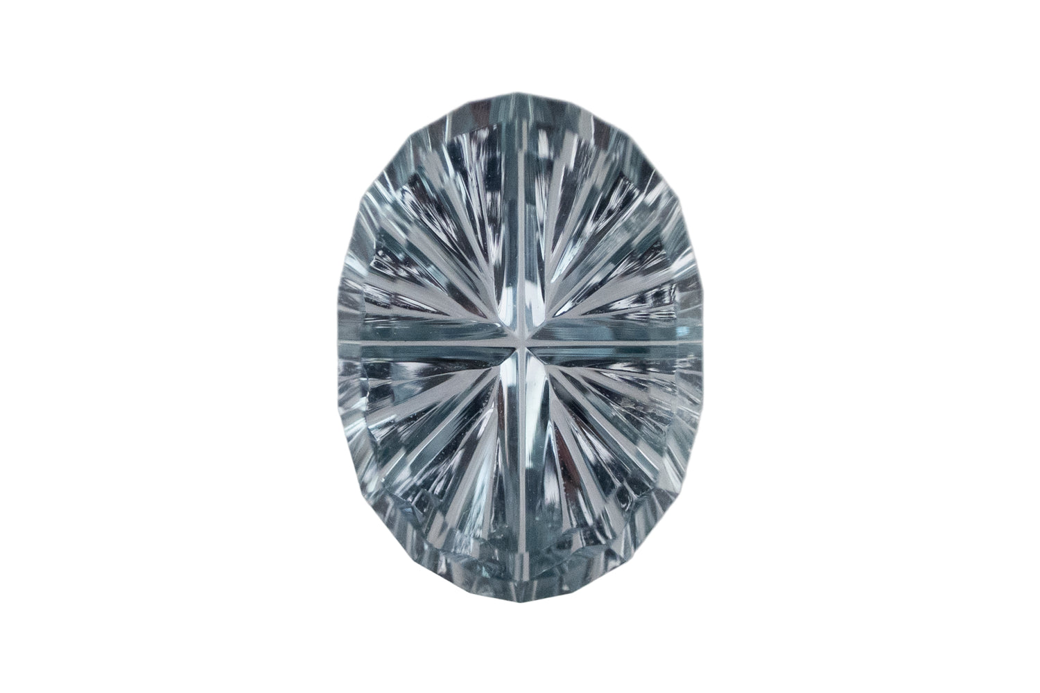 1.26 CT Oval Starbrite™ Cut Blue Montana Sapphire