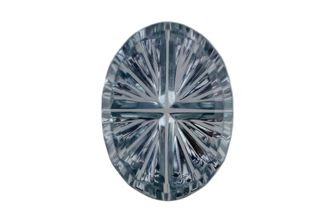 1.58 CT Oval Starbrite™ Cut Blue Montana Sapphire