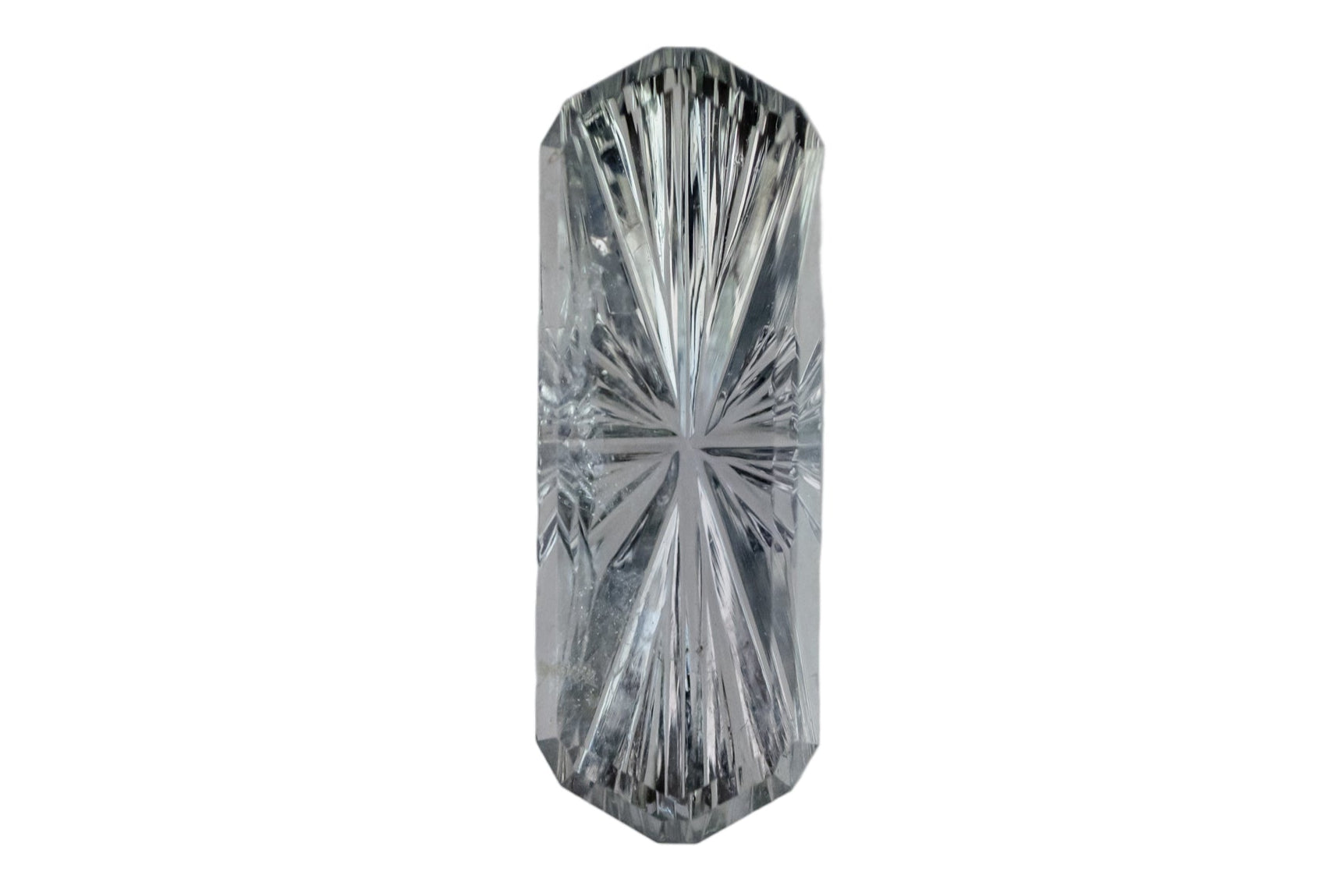 1.67 CT Elongated Hexagon Starbrite™ Cut Blue Montana Sapphire
