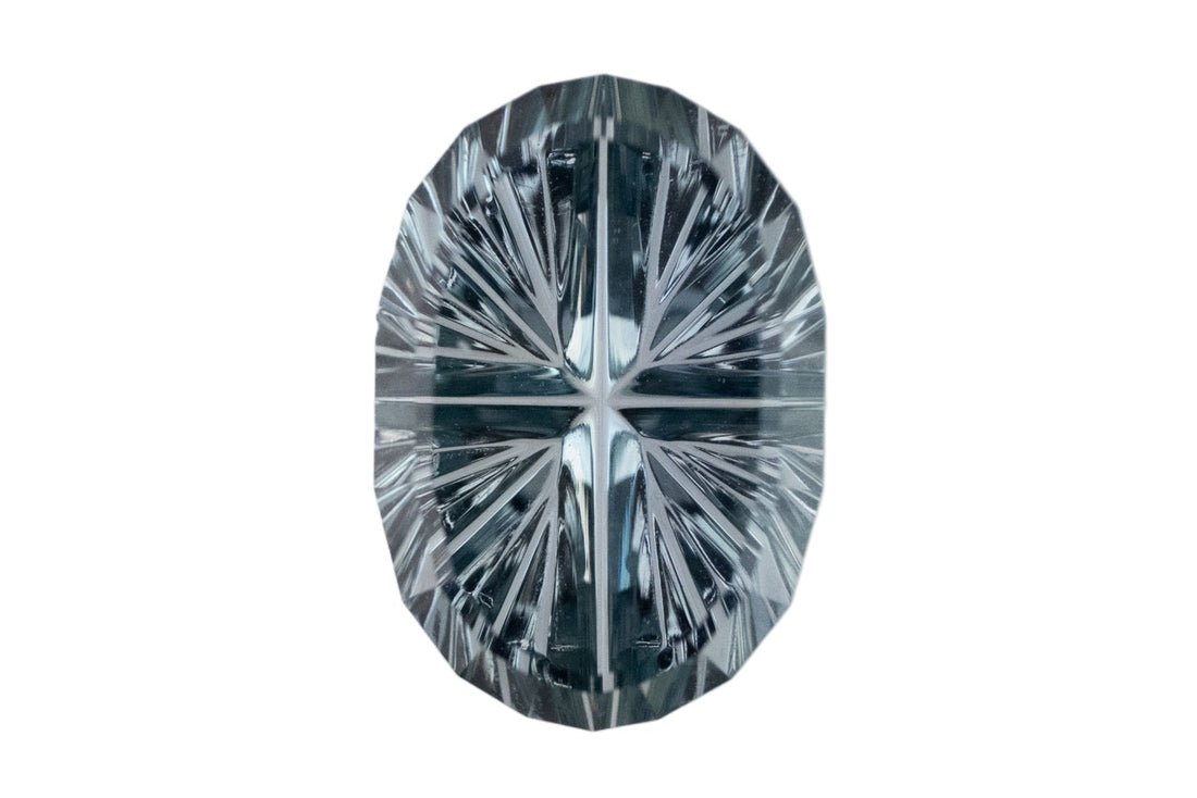 2.00 CT Oval Starbrite™ Cut Blue Montana Sapphire