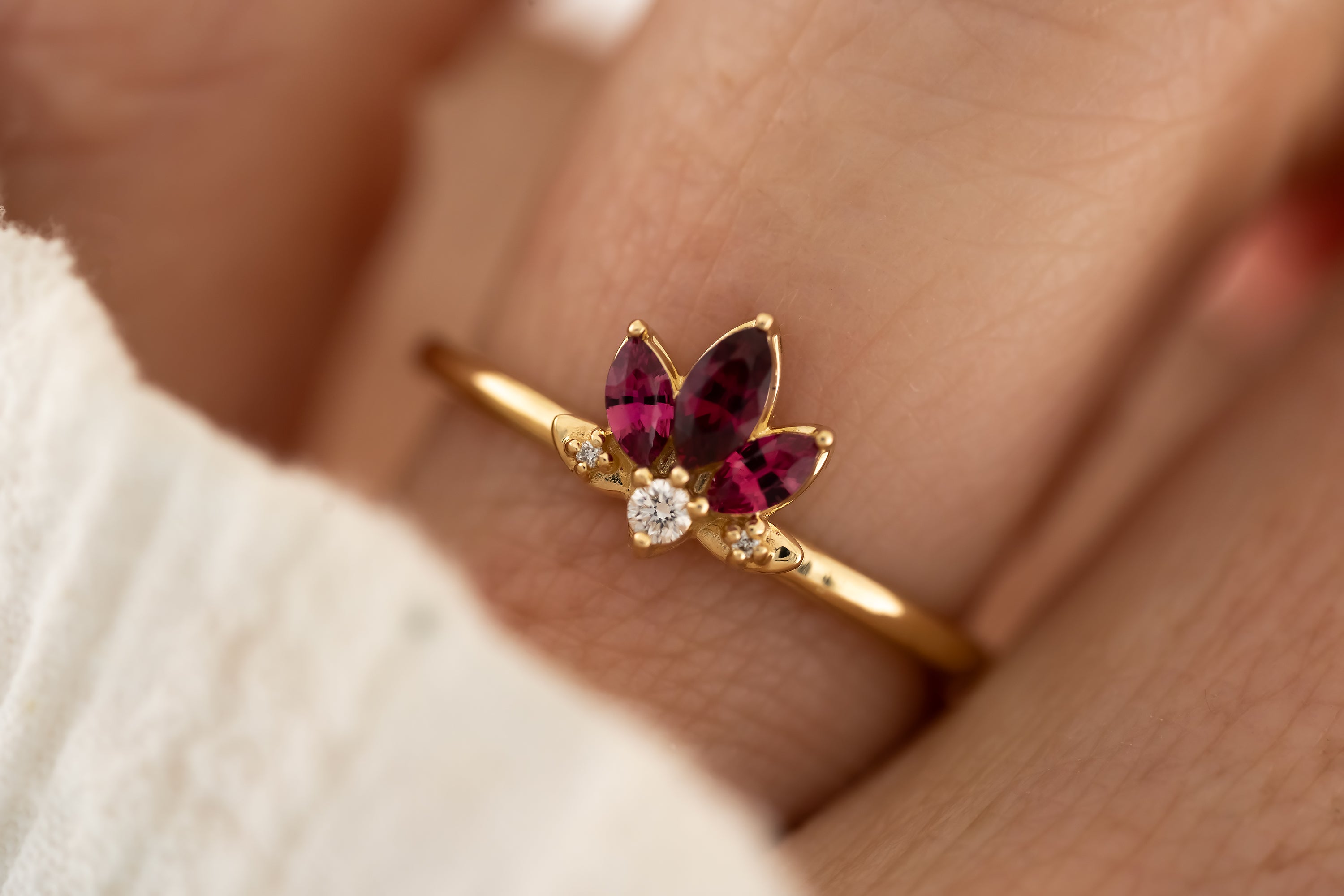 The Roux - Ruby - Lavender Creek Gems