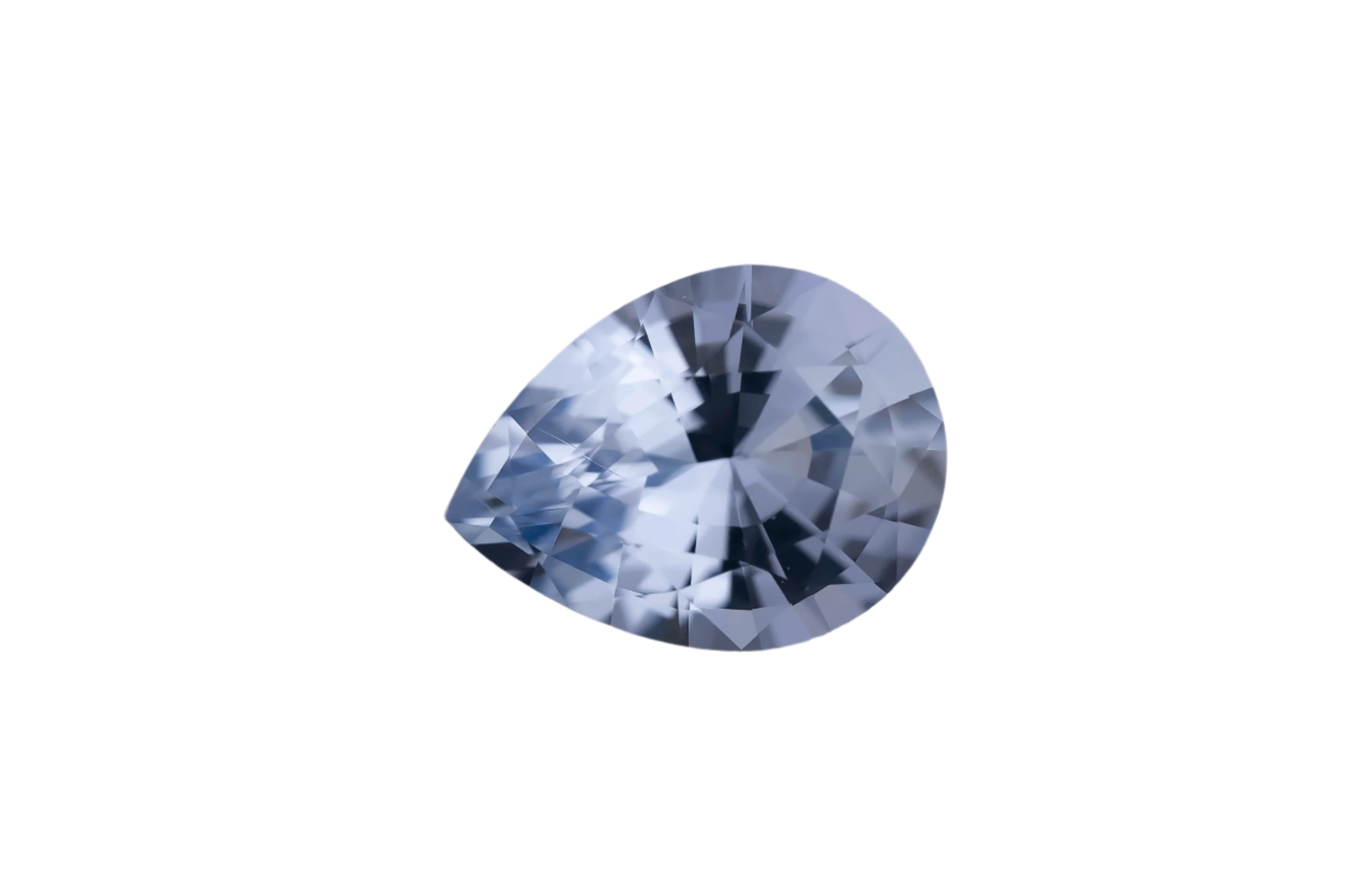 1.21 CT Pear Cut Blue/Purple Sapphire - Lavender Creek Gems 