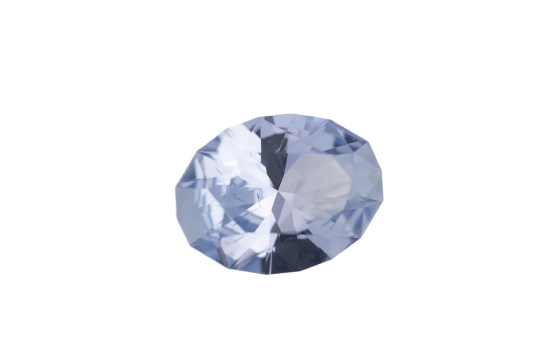 1.08 CT Oval Cut Blue/Purple Sapphire - Lavender Creek Gems