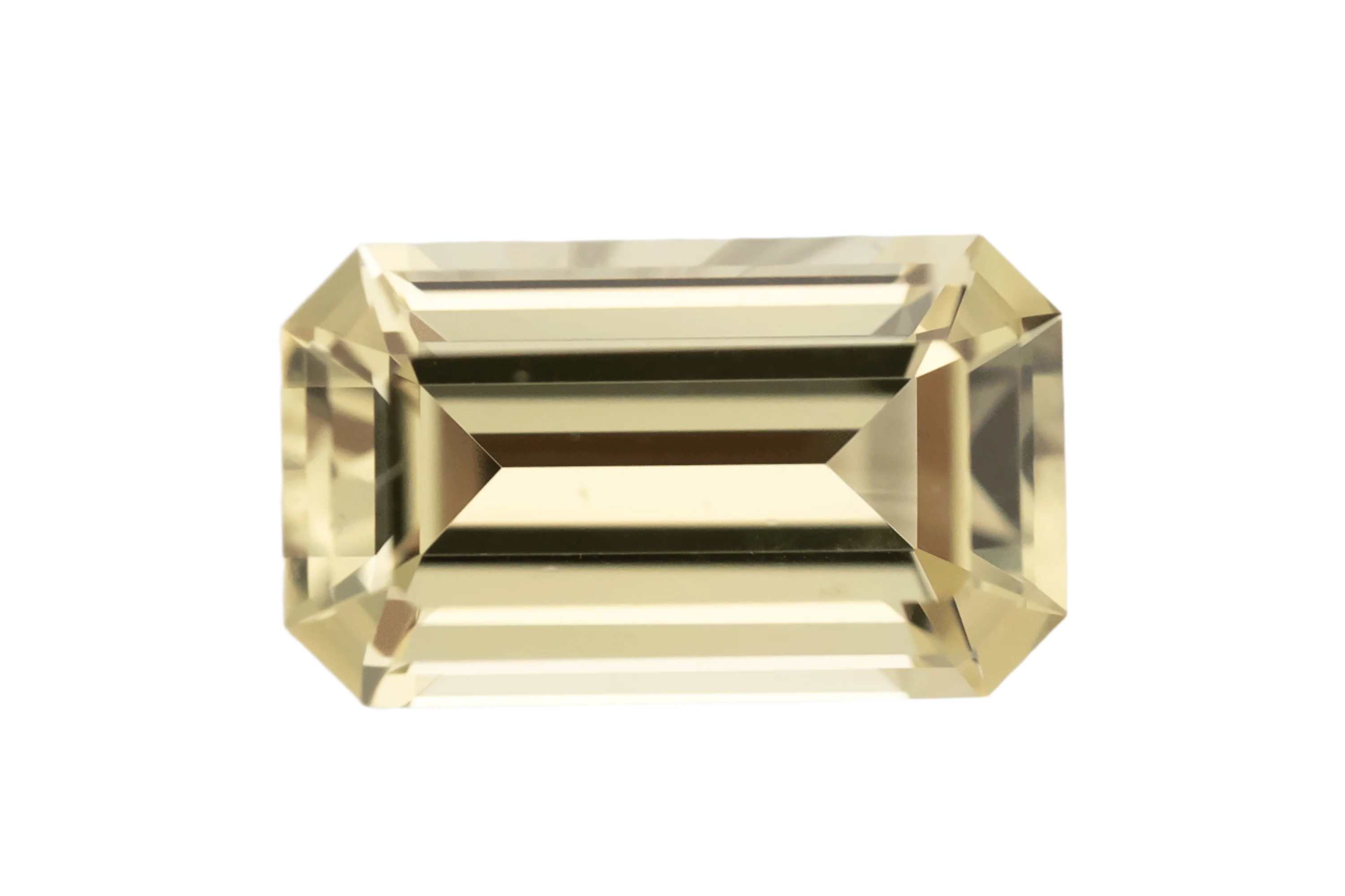 1.59 CT Emerald Cut Yellow Sapphire - Lavender Creek Gems 