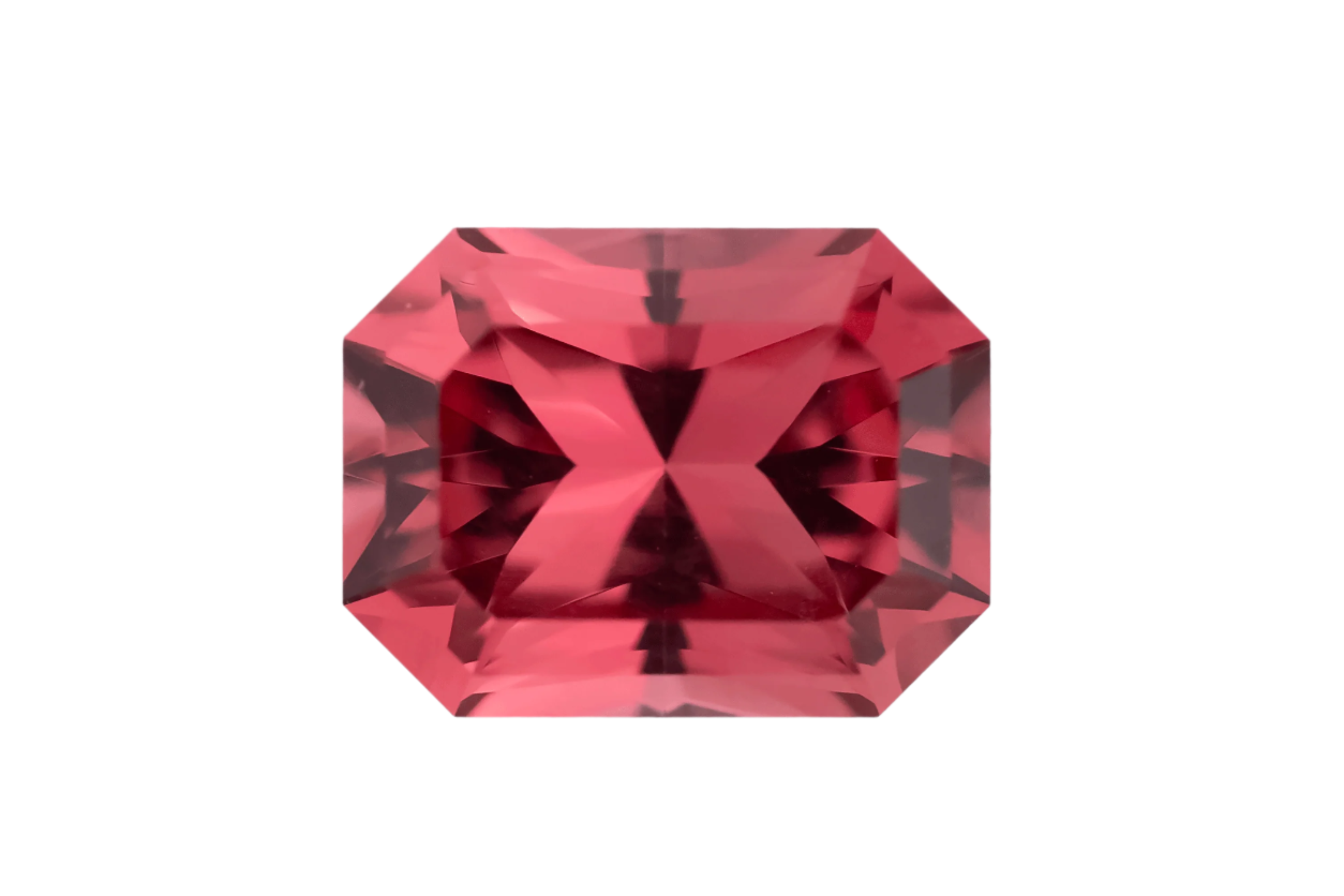 1.17 CT Radiant Cut Pink/Red Spinel - Lavender Creek Gems 