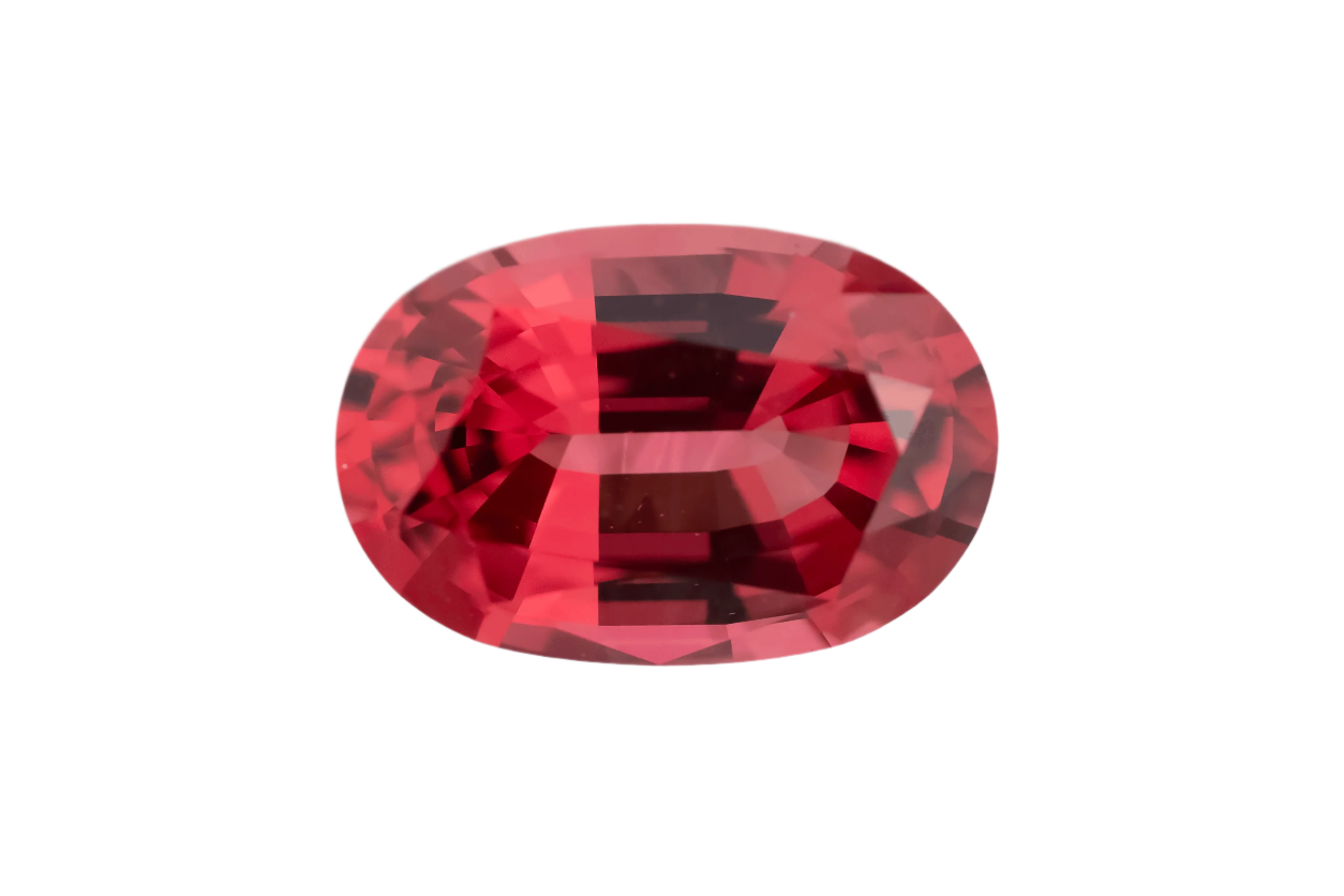 1.4 CT Oval Cut Red Spinel - Lavender Creek Gems 