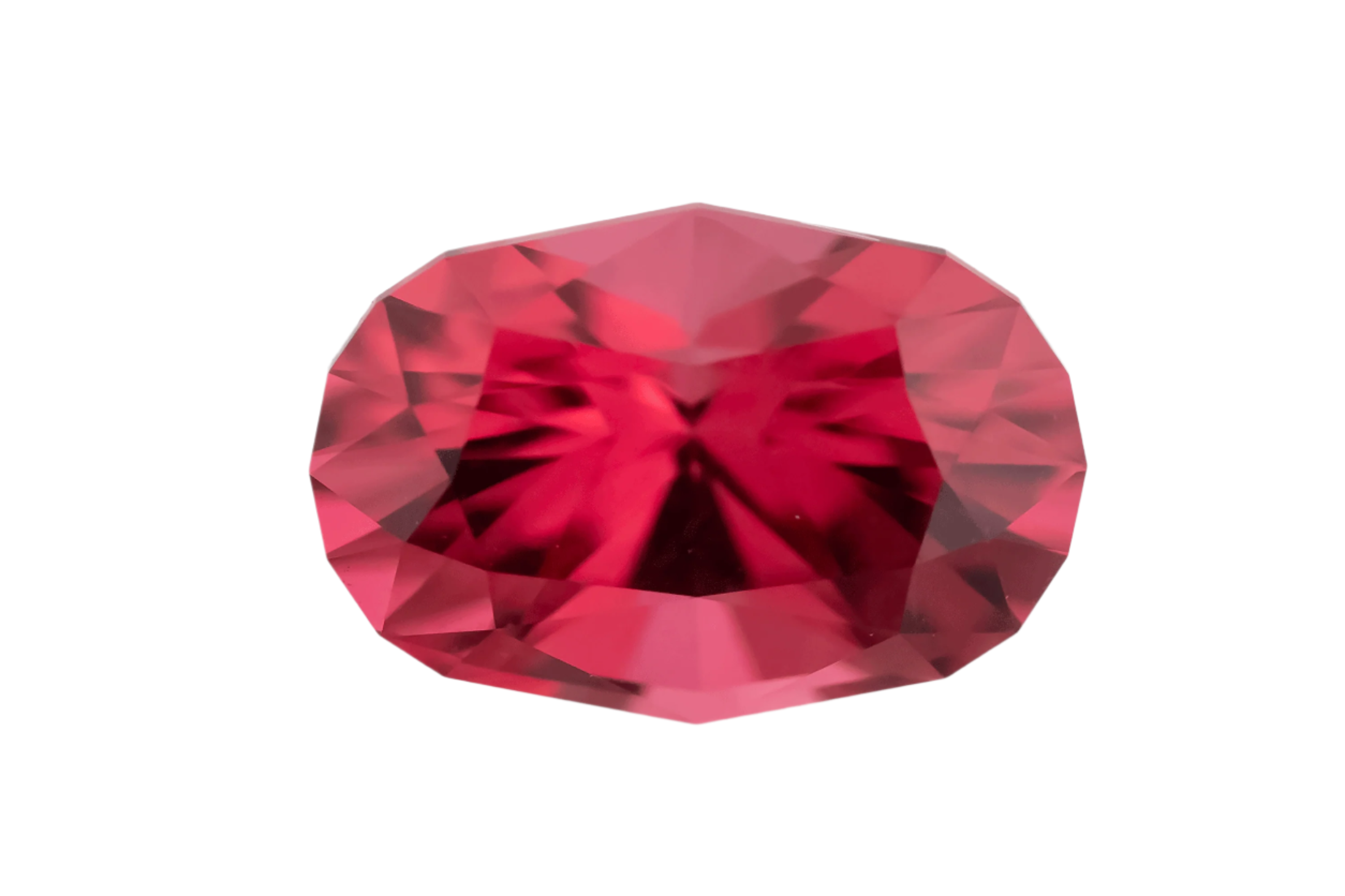 1.24 CT Fancy Oval Cut Red Spinel - Lavender Creek Gems 