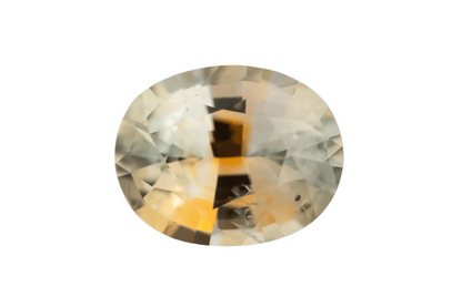 1.12 CT Oval Cut Bicolor Montana Sapphire - Lavender Creek Gems 