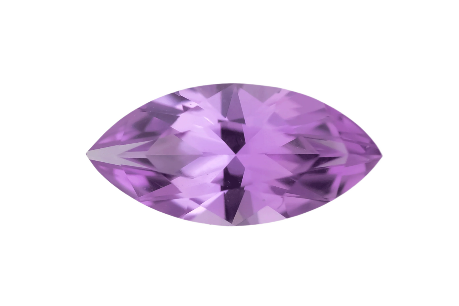 0.67 CT Marquise Cut Magenta Purple Sapphire