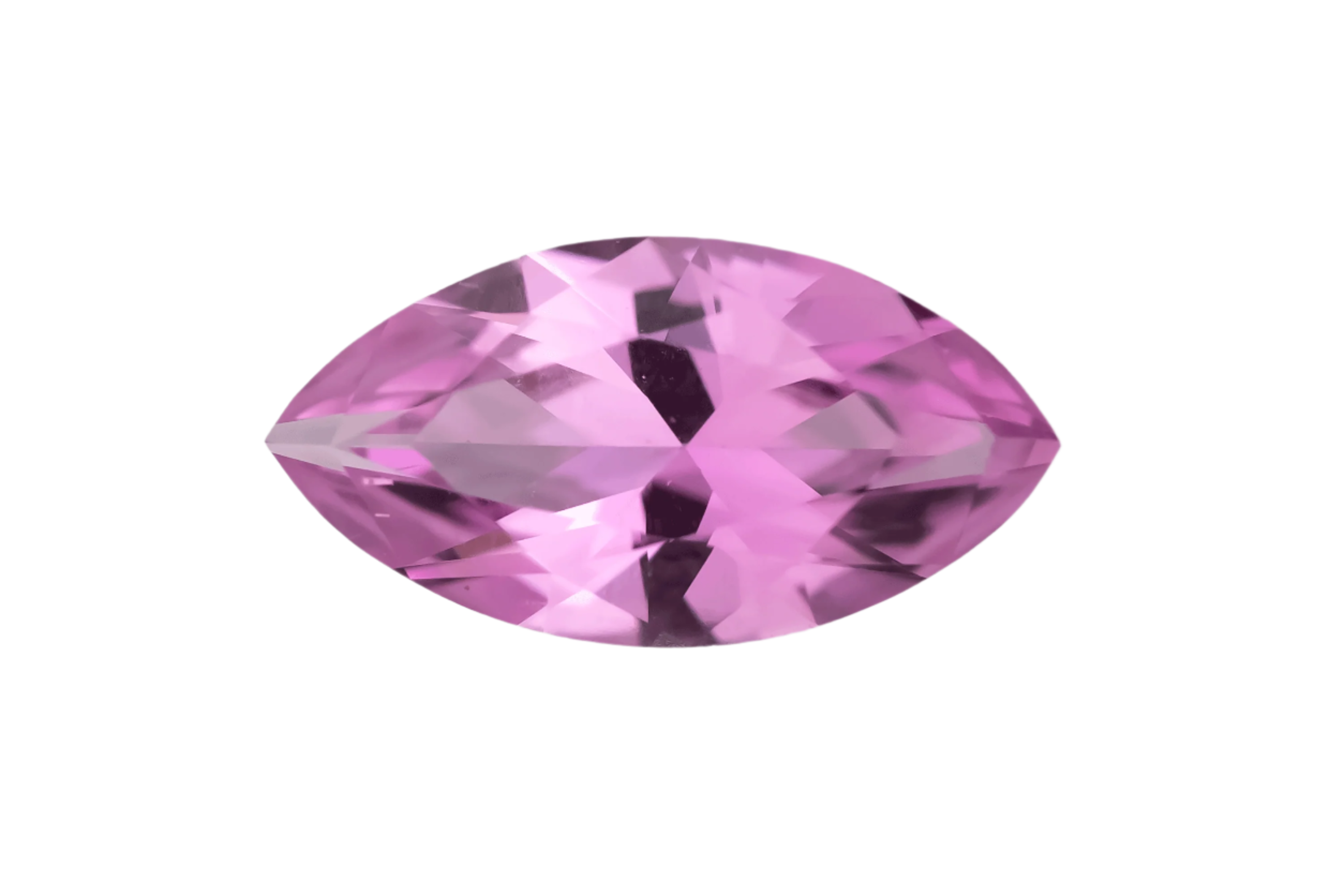 0.65 CT Marquise Cut Pink Sapphire - Lavender Creek Gems 
