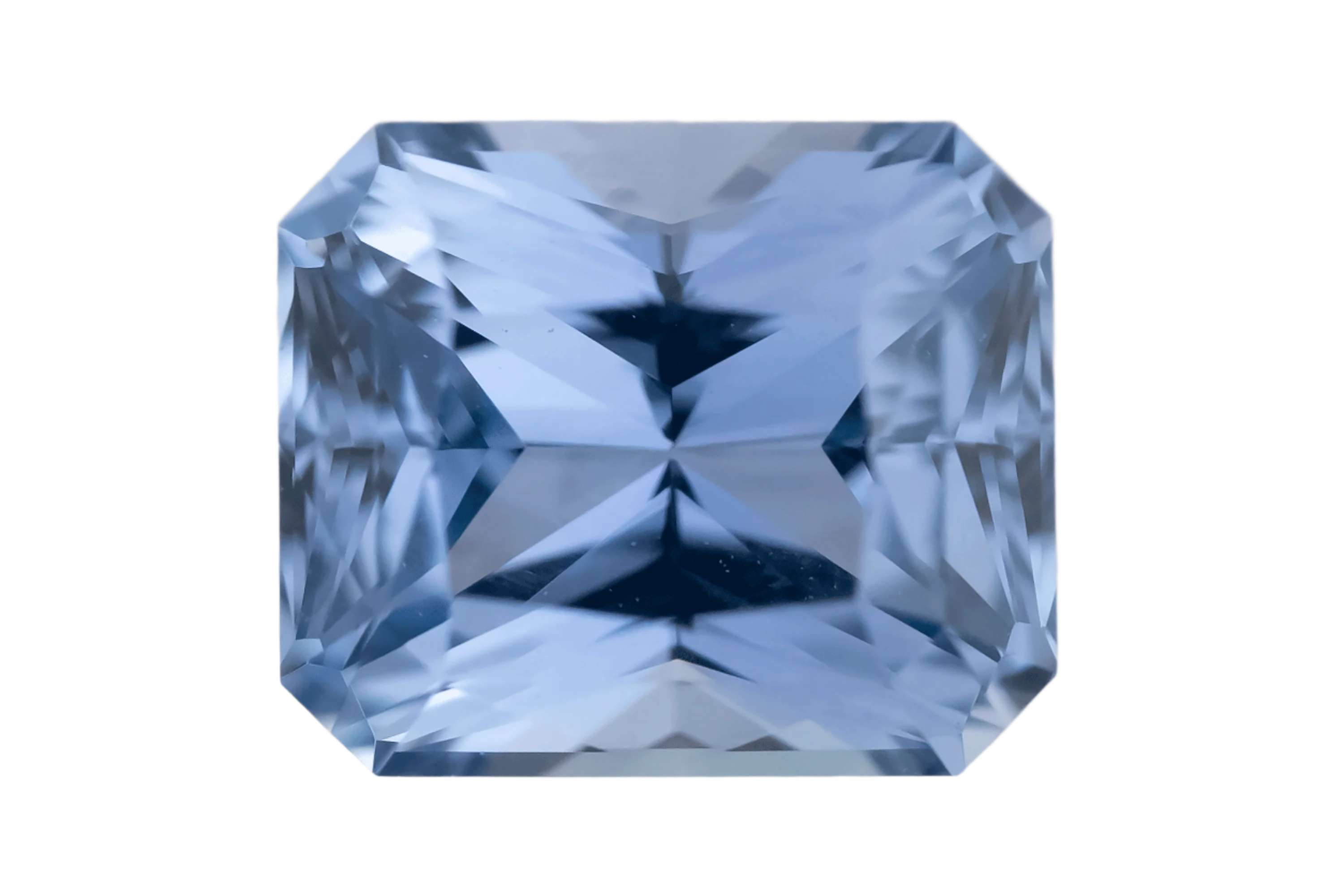 1.59 CT Radiant Cut Blue Sapphire - Lavender Creek Gems 