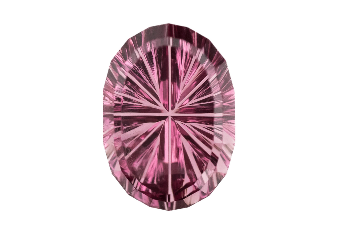 0.75 CT Oval Starbrite™ Cut Pink Sapphire - Lavender Creek Gems
