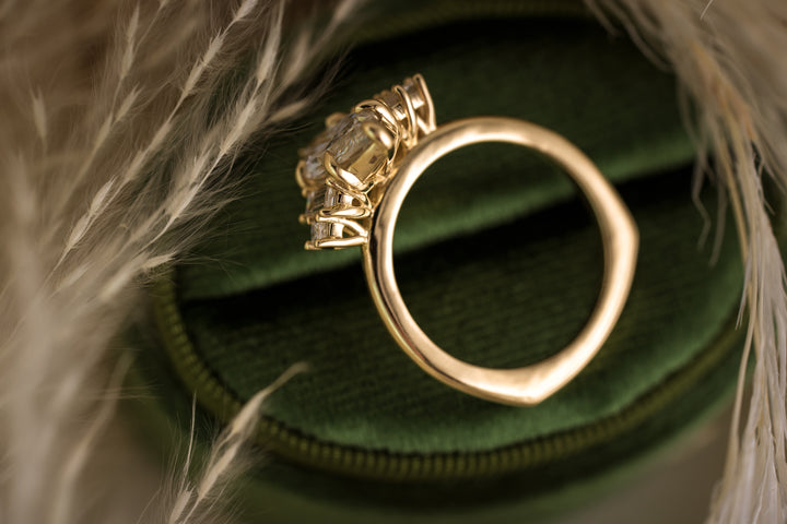 The Mira 2.01 CT Marquise Diamond Ring