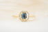 The Gardenia Ring | 1 CT Square Regal Radiant™ Light Blue Montana Sapphire - Lavender Creek Gems 