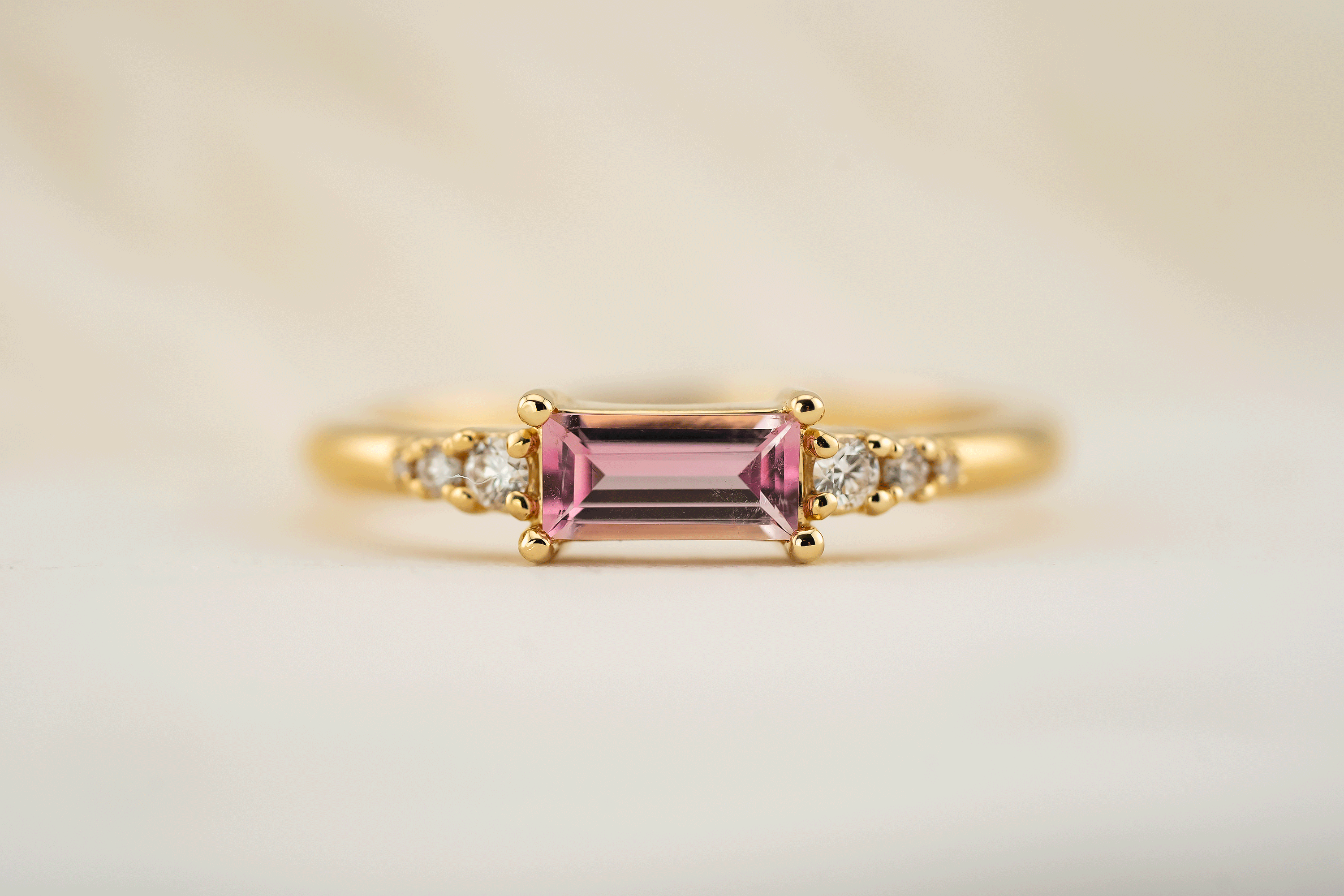 The Vela Ring | Pink Tourmaline - Lavender Creek Gems 