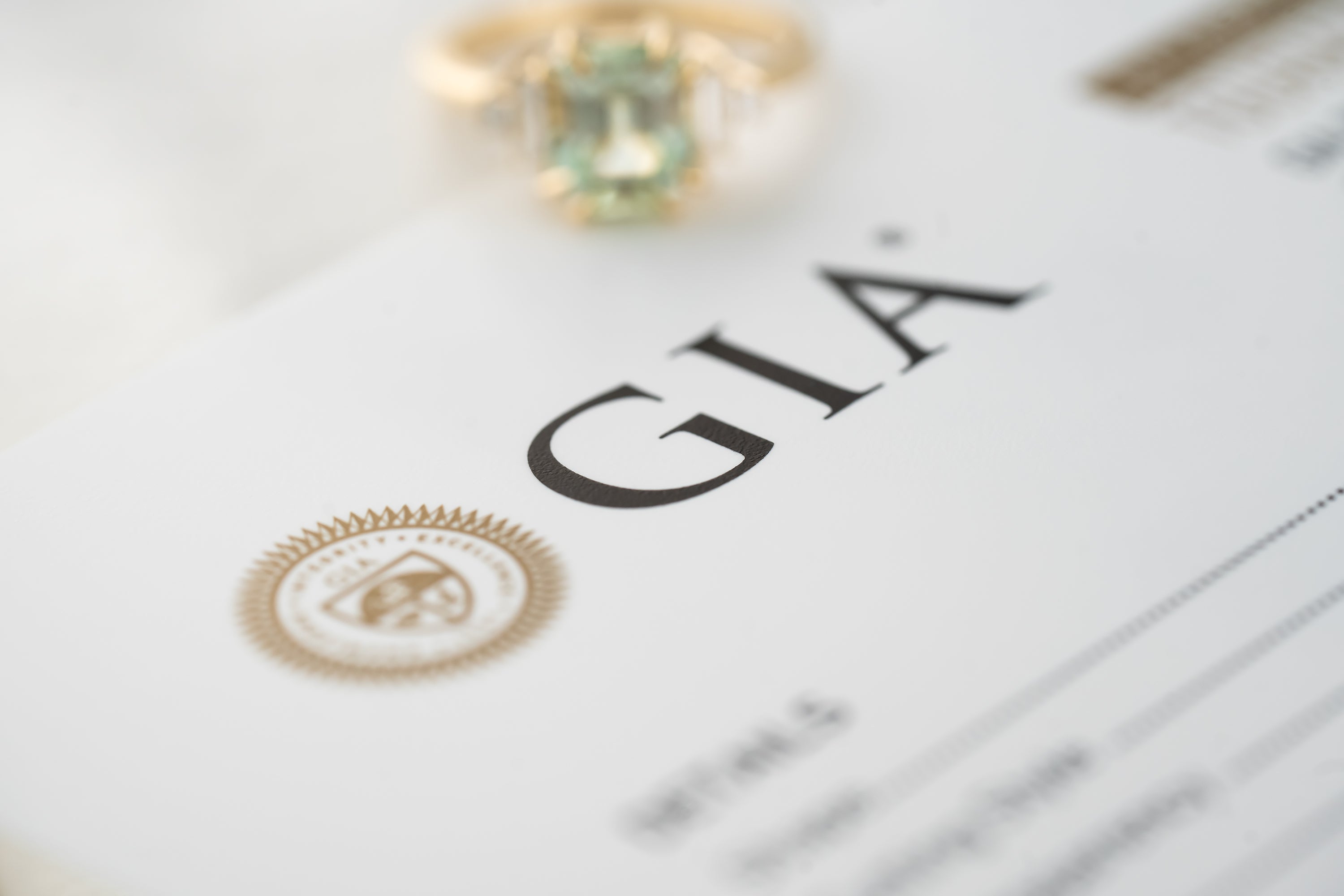 GIA® Gemological Report - Lavender Creek Gems 