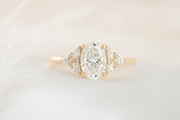 The Meadow Ring | Natural Diamond - Lavender Creek Gems 