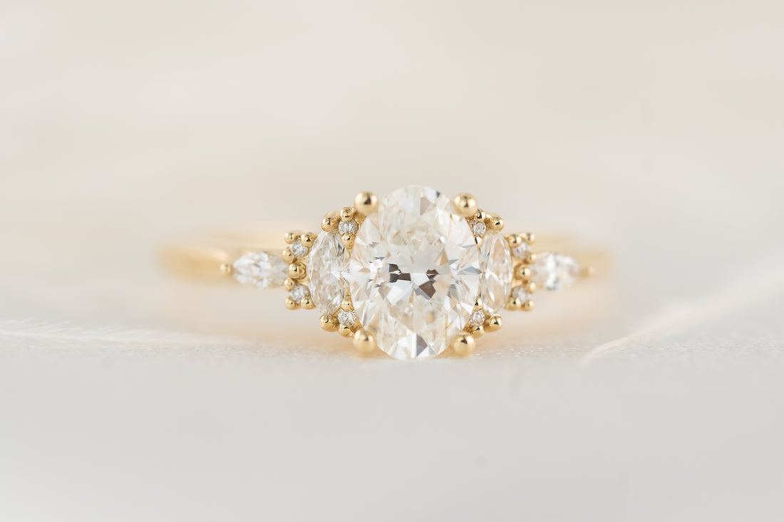 The Maeve Ring | 1 CT Natural Diamond - Lavender Creek Gems 