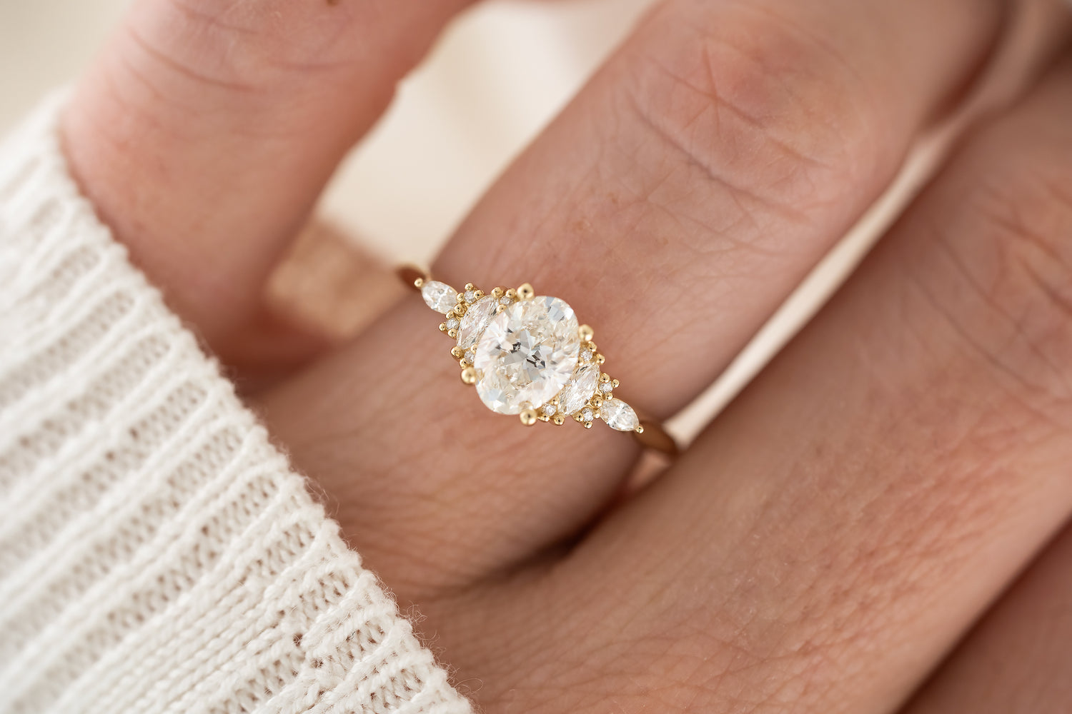 The Maeve Ring CT Natural Diamond – Lavender Creek Gems