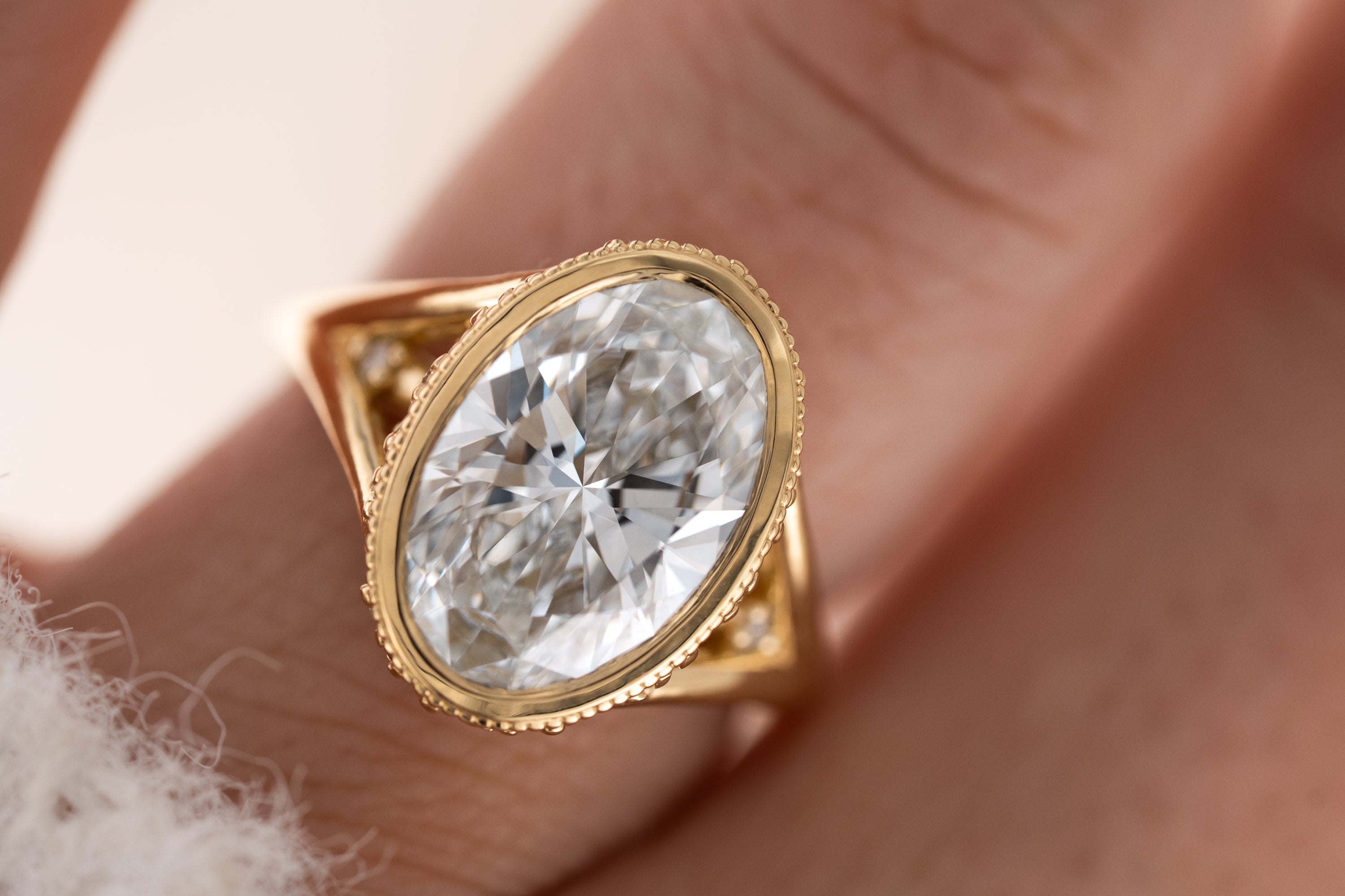 The Sitara Ring | 5 CT Oval Diamond
