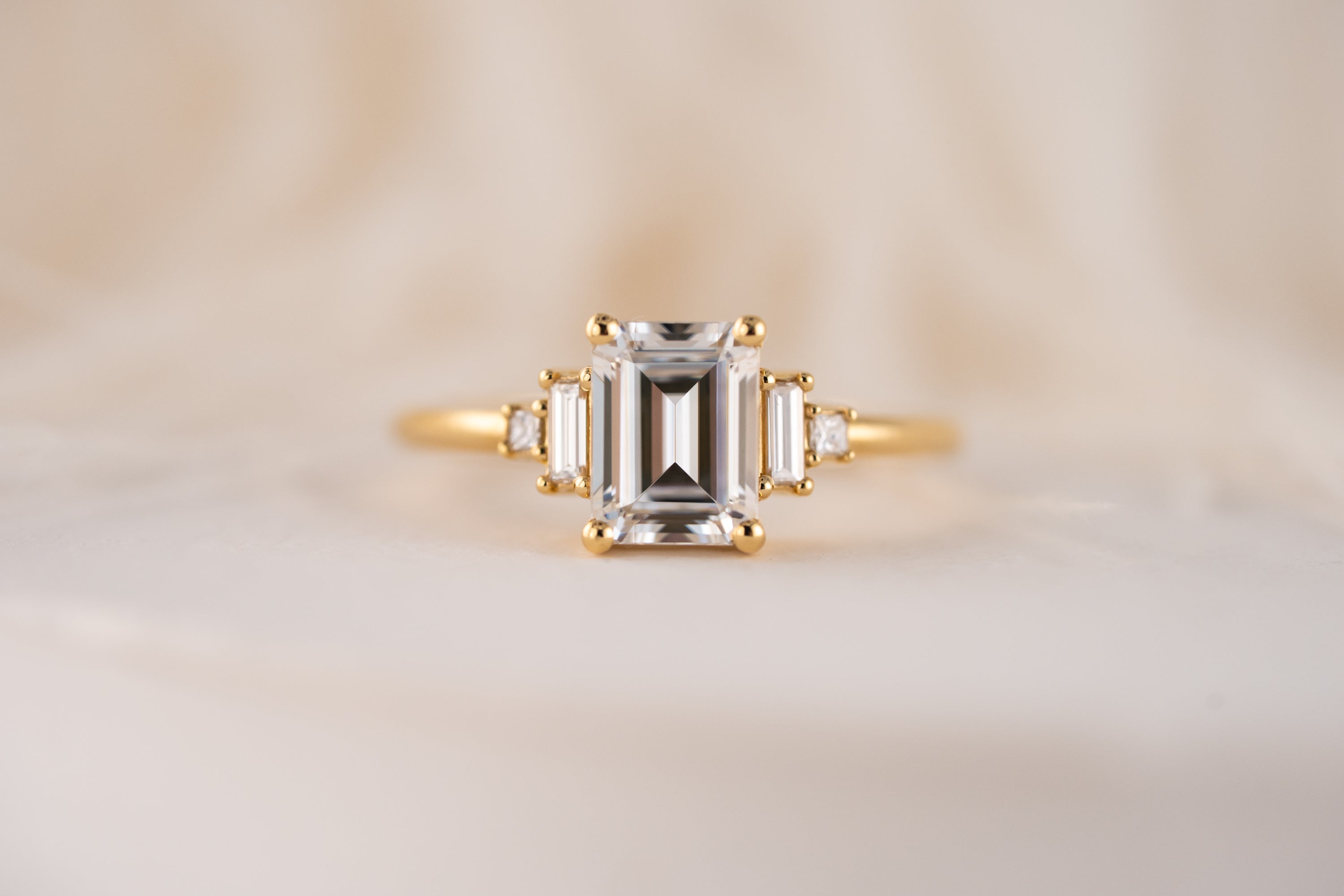 The Mira Ring | Moissanite - Lavender Creek Gems 