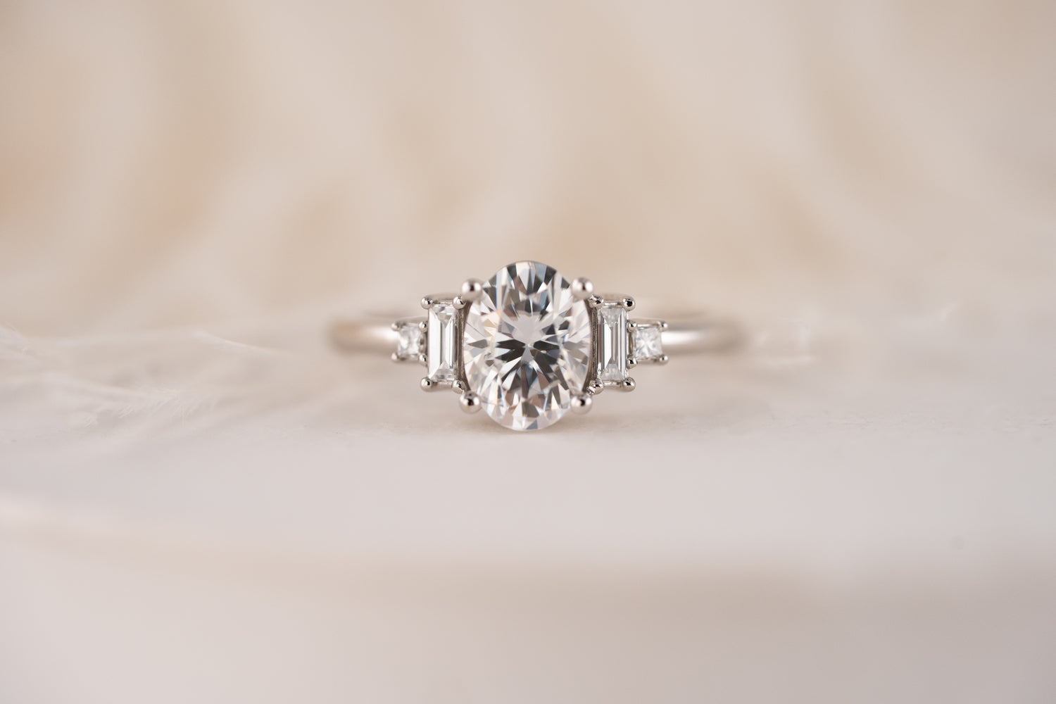 The Mira Ring | Moissanite - Lavender Creek Gems 