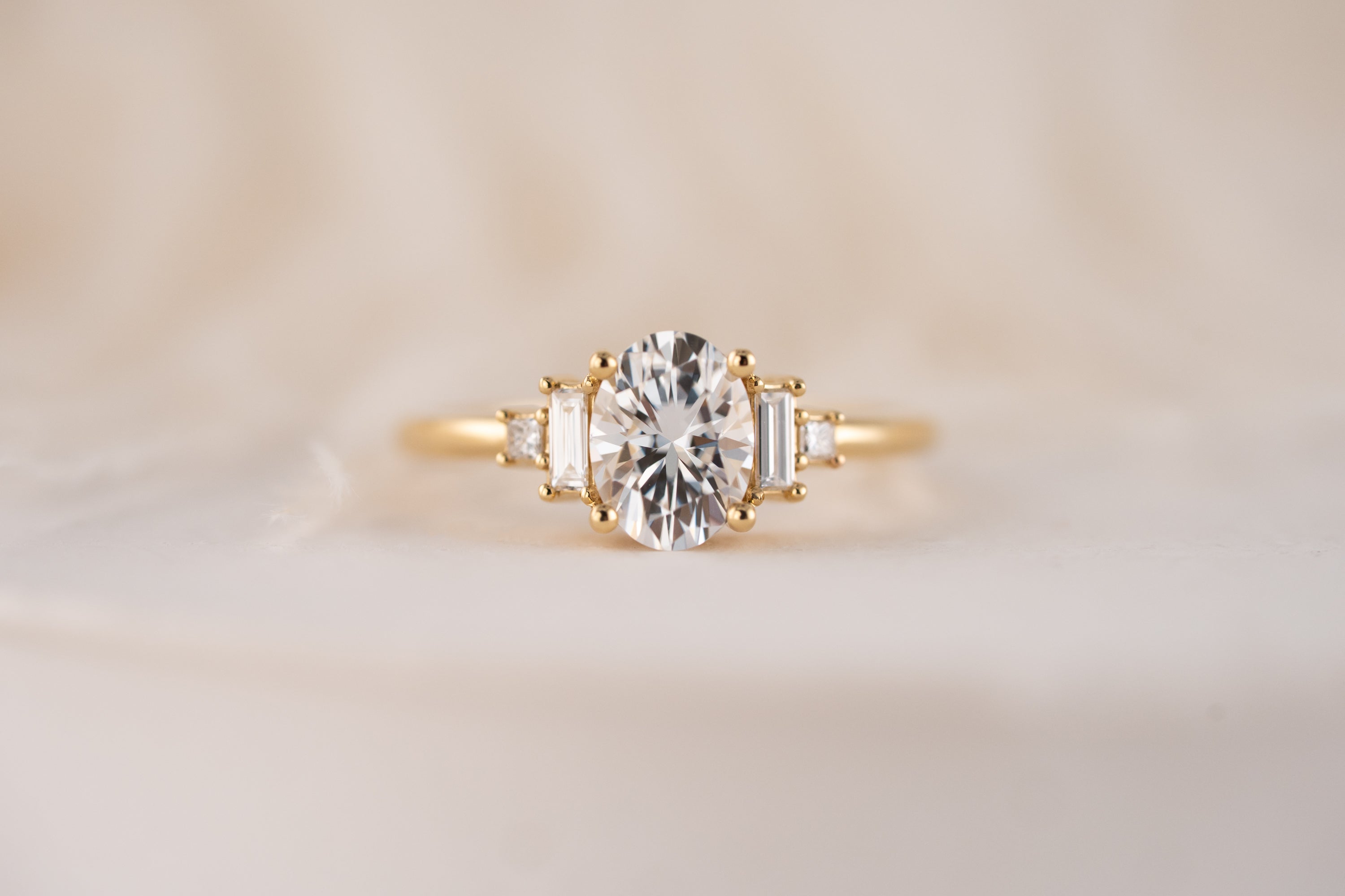 The Mira Ring | Moissanite - Lavender Creek Gems 
