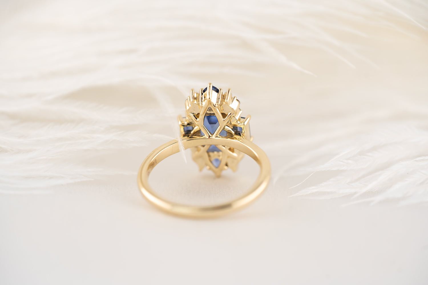 The Georgia Ring | Blue Sapphire - Lavender Creek Gems 