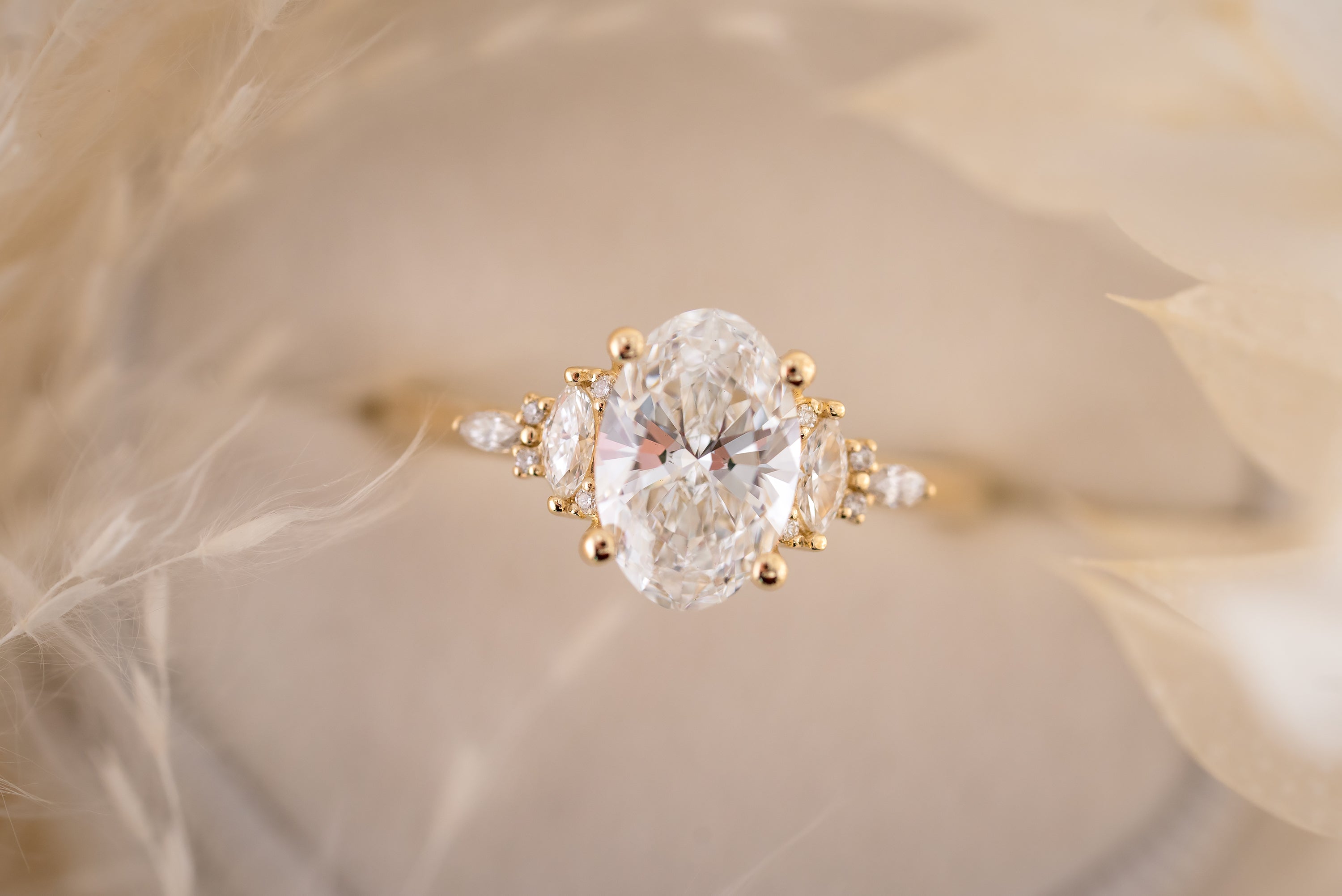 Antique Five Stone Diamond Engagement Ring – Fetheray