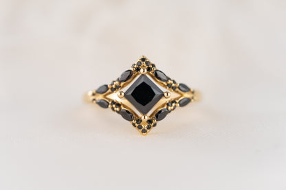 The Oracle Ring | 1 CT Black Diamond