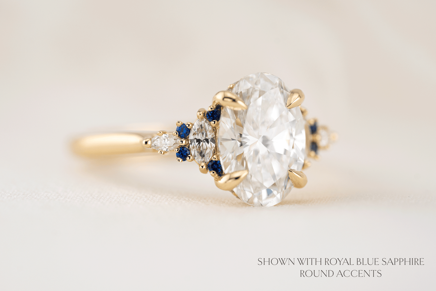The Maeve Ring | Oval Diamond - Lavender Creek Gems 