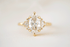 The Maren Ring | 1.96 CT Elongated Oval Diamond - Lavender Creek Gems 