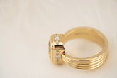 The Veil Ring | 2.59 CT Cushion Green Sapphire - Lavender Creek Gems 