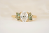 The Fleur Ring | 1.53 CT Portuguese Cut Oval Diamond - Lavender Creek Gems 