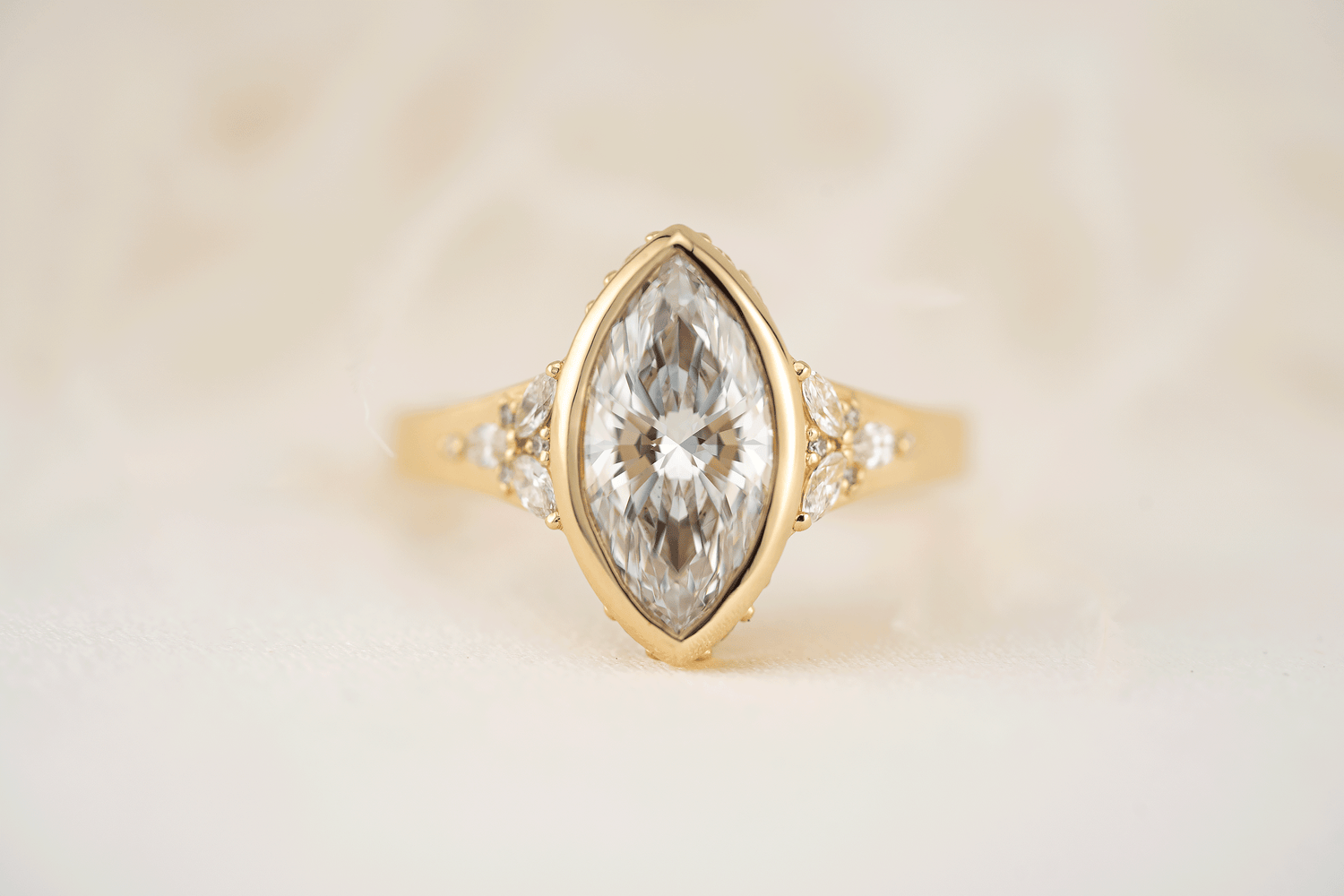 The Daylight Ring | 2 CT Marquise Diamond - Lavender Creek Gems 