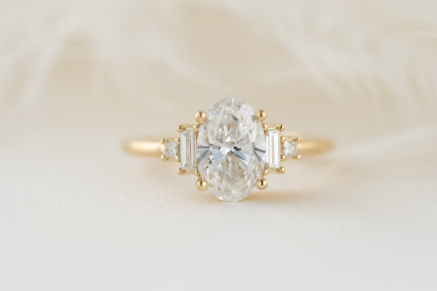 The Mira Ring | Oval Diamond - Lavender Creek Gems 