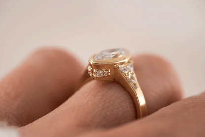 The Daylight Ring | 2 CT Marquise Diamond - Lavender Creek Gems 
