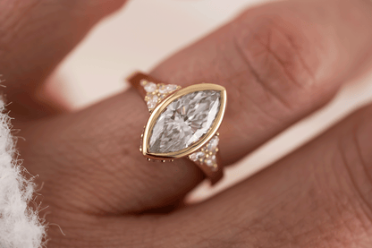 The Daylight Ring | 2 CT Marquise Diamond - Lavender Creek Gems 
