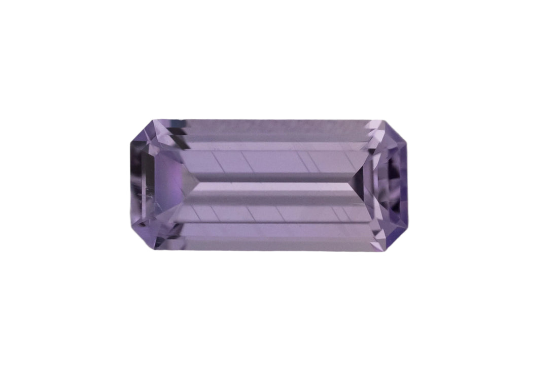 1.28 CT Emerald Cut Purple Sapphire - Lavender Creek Gems 