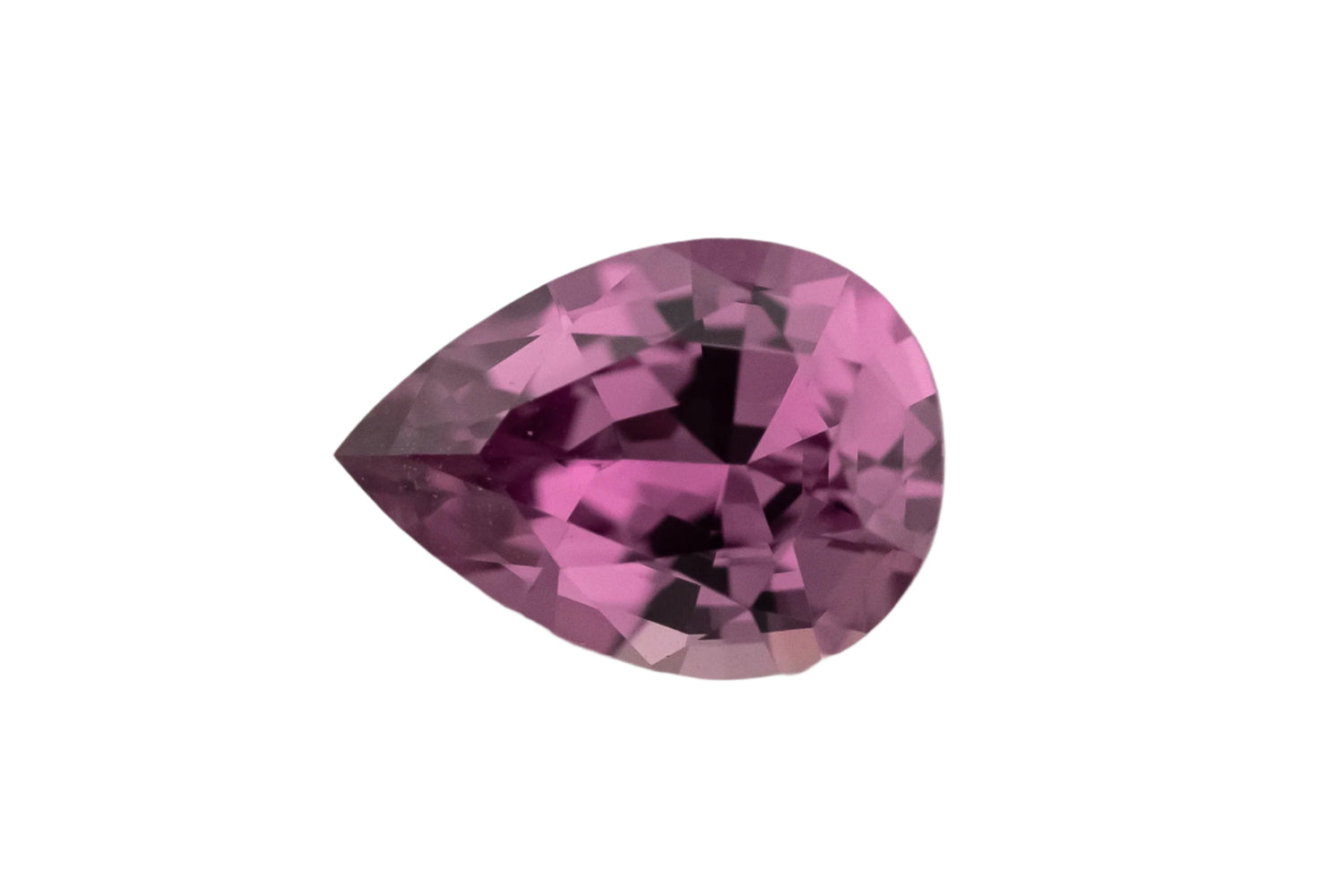 1.07 CT Pear Cut Purple Sapphire