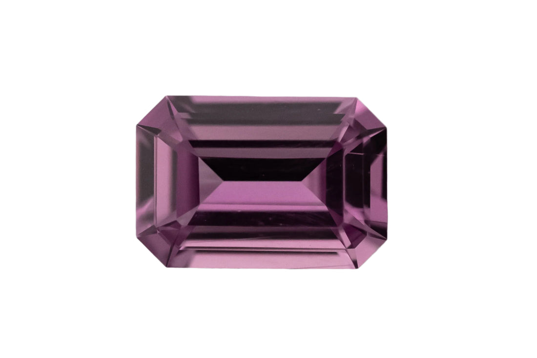 0.92 CT Emerald Cut Purple Sapphire - Lavender Creek Gems 